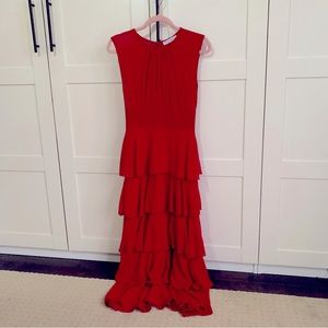 Beautiful red long dress